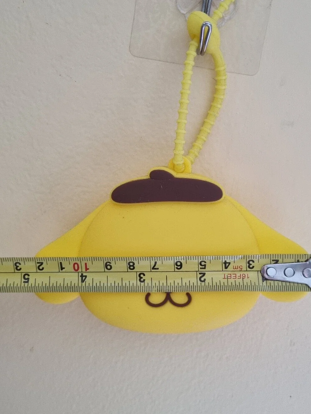 Sanrio Hello Kitty friend Pompompurin Coin Purse Keychain Wallet coins bag Pvc